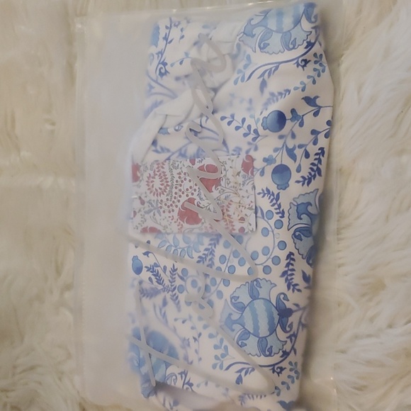 Toluca Swim Isabella Wrap one-piece Maxi - Riviera Print - Picture 12 of 14